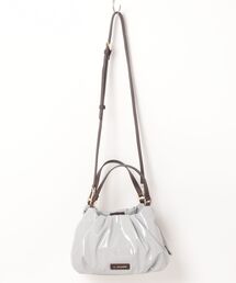 LA BAGAGERIE | ソフトエナメル2WAYハンドバッグ Sサイズ(ハンドバッグ)