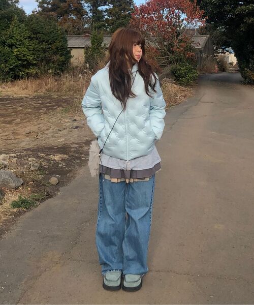 TYPESERVICE（タイプサービス）の「Bonded Dot Down Jacket [Blue]（ダウンジャケット/コート・レディース・その他・FREE）」の9枚目の写真