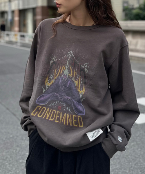 Disney(ディズニー)の「【Good Riddance】前面プリント ディズニー スウェット(スウェット・レディース・ブラック系2/ブラック系3/ブラック系1・L/M)」の7枚目の写真