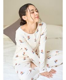 gelato pique（ジェラートピケ）の「【HOLIDAY】スキーベア柄ロンT