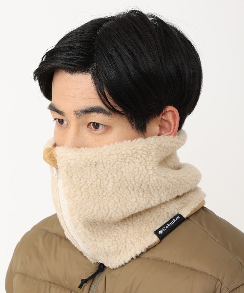 Columbia（コロンビア）の「Columbia/コロンビア ネックウォーマー オウルピークネックゲイター 防寒 マフラー PU2418（ネックウォーマー/スヌード・メンズ・アイボリー/ブラック/チャコールグレー・FREE）」の12枚目の写真