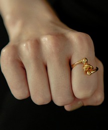LAPUIS | LAPUIS(ラピュイ) Flow coil ring(リング)