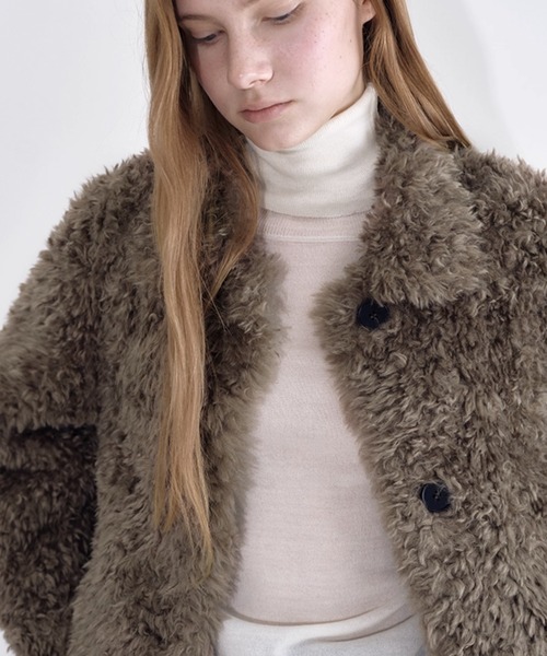 fano studios プードルファーショートジャケット fano studios プードルファーショートジャケット 【公式通販】