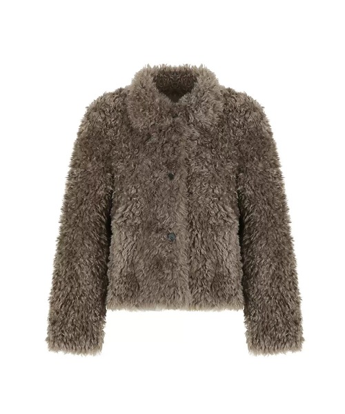 プードルファー ショートジャケット FD25W167【Fano Studios】【2025AW