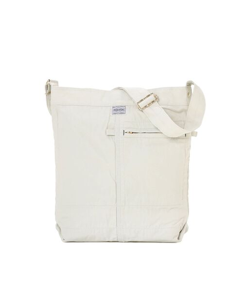 PORTER(ポーター)の「マイル ショルダーバッグ(ショルダーバッグ・メンズ・オフホワイト/ブラック・FREE)」の2枚目の写真