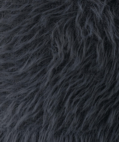 abahouse mavie（アバハウスマヴィ）の「【２点セット】シャギーニットアンサンブル（ニット/セーター・レディース・オフホワイト/チャコールグレー/ピンク・フリー）」の8枚目の写真