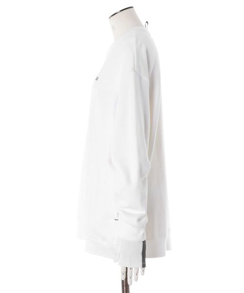 UN3D.(アンスリード)の「ARM COVER DOCKING CREWNECK TOP / アームカバードッキングクルーネックトップ(スウェット・レディース・ホワイト/ブラック/グレー・44/38)」の14枚目の写真