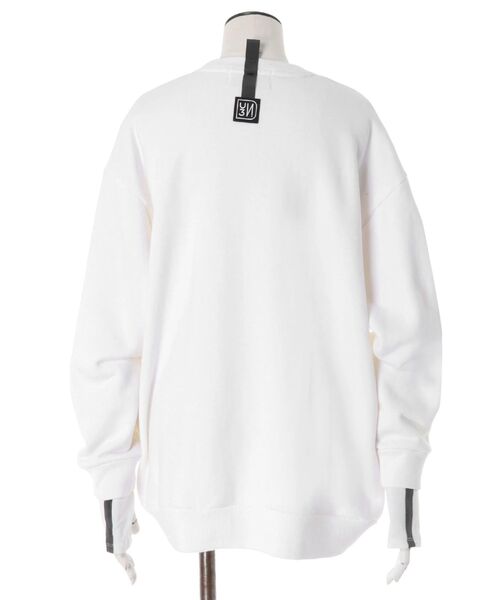 UN3D.(アンスリード)の「ARM COVER DOCKING CREWNECK TOP / アームカバードッキングクルーネックトップ(スウェット・レディース・ホワイト/ブラック/グレー・44/38)」の15枚目の写真