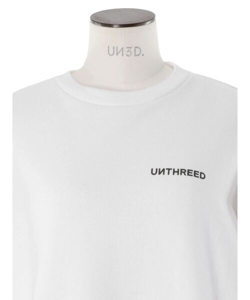 UN3D.(アンスリード)の「ARM COVER DOCKING CREWNECK TOP / アームカバードッキングクルーネックトップ(スウェット・レディース・ホワイト/ブラック/グレー・44/38)」の16枚目の写真