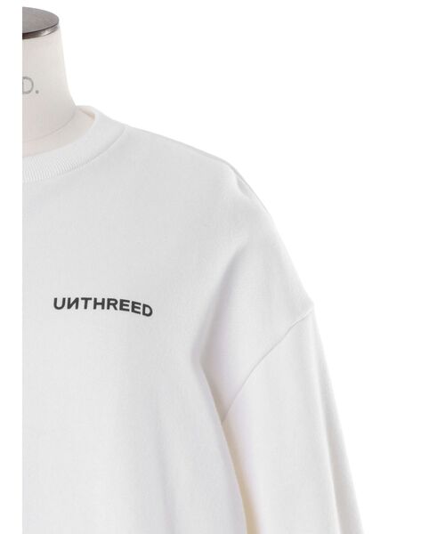 UN3D.(アンスリード)の「ARM COVER DOCKING CREWNECK TOP / アームカバードッキングクルーネックトップ(スウェット・レディース・ホワイト/ブラック/グレー・44/38)」の17枚目の写真