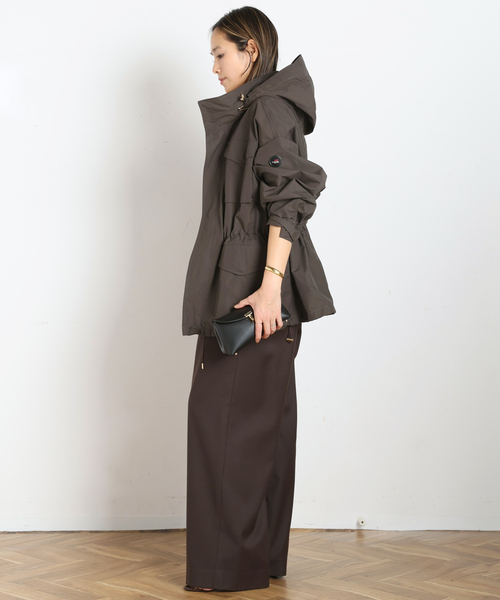 YDOT(ワイドット)の「【YDOT/ワイドット】別注 New Over field Jacket(その他アウター・レディース・ブラウン/ブラック・FREE)」の4枚目の写真