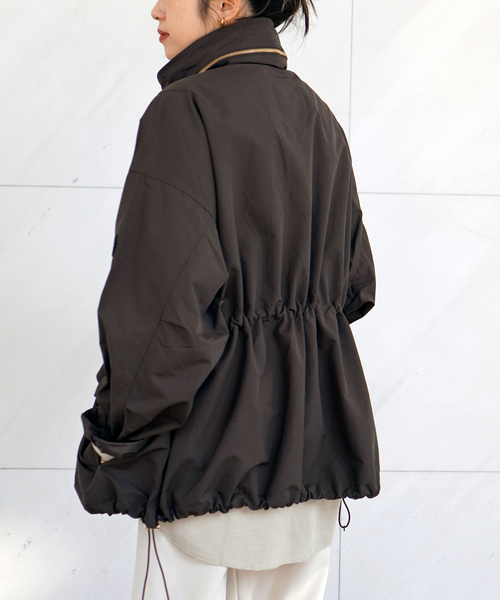 YDOT(ワイドット)の「【YDOT/ワイドット】別注 New Over field Jacket(その他アウター・レディース・ブラウン/ブラック・FREE)」の13枚目の写真