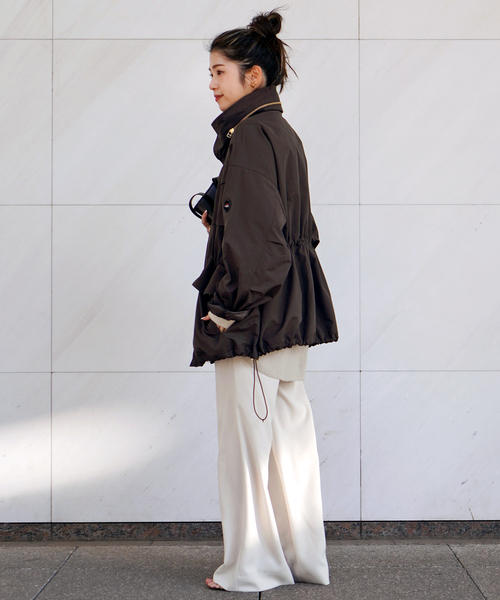YDOT(ワイドット)の「【YDOT/ワイドット】別注 New Over field Jacket(その他アウター・レディース・ブラウン/ブラック・FREE)」の15枚目の写真