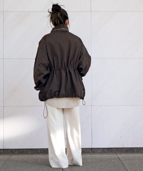 YDOT(ワイドット)の「【YDOT/ワイドット】別注 New Over field Jacket(その他アウター・レディース・ブラウン/ブラック・FREE)」の16枚目の写真