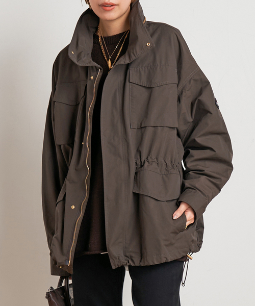 YDOT(ワイドット)の「【YDOT/ワイドット】別注 New Over field Jacket(その他アウター・レディース・ブラウン/ブラック・FREE)」の21枚目の写真