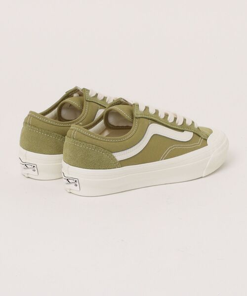 VANS(バンズ)の「PREMIUM オールドスクール 136 / LX Old Skool 136 Green Olive/M VN000SHMCLM1(スニーカー・メンズ・ライトオリーブ・5/5.5/6/6.5/7/7.5/8/8.5/9/9.5/10.5/11/12/4.5/10/11.5)」の7枚目の写真