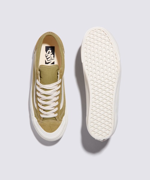 VANS(バンズ)の「PREMIUM オールドスクール 136 / LX Old Skool 136 Green Olive/M VN000SHMCLM1(スニーカー・メンズ・ライトオリーブ・5/5.5/6/6.5/7/7.5/8/8.5/9/9.5/10.5/11/12/4.5/10/11.5)」の3枚目の写真