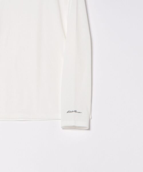 Eddie Bauer（エディーバウアー）の「モックネック ニットベスト ＆ インナー Tシャツ セット（ベスト・レディース・ダークベージュ/ネイビー/アイボリー・L/M/S/XL）」の16枚目の写真