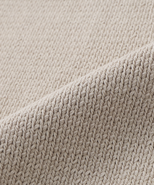 SUPPLIER（サプライヤー）の「SUPPLIER / サプライヤー CROSS LEATHER PATCH CREW KNIT（ニット/セーター・メンズ・ブラック・MEDIUM）」の4枚目の写真