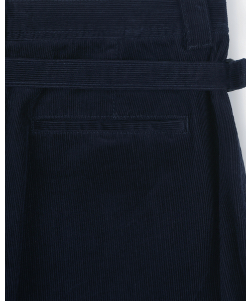 BESLOW(ビースロー)の「CORDUROY TWO TUCK PANTS NAVY(その他パンツ・メンズ・その他・30/28/34/32)」の5枚目の写真