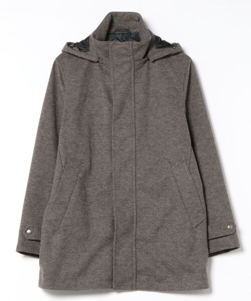 タカキュー（TAKA−Q）/【ストレッチ フード脱着】タカキュー メルトン ハーフコート ストレッチ フード脱着】タカキュー メルトン ハーフコート（ダッフル