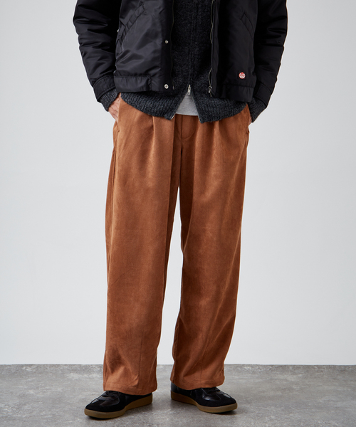 B.C STOCK（ベーセーストック）の「アソート オーバースリーピングパンツ（その他パンツ・メンズ・グレー/チョコ/ブラック/ブラウン/ライトグレー/ネイビー・FREE）」の4枚目の写真