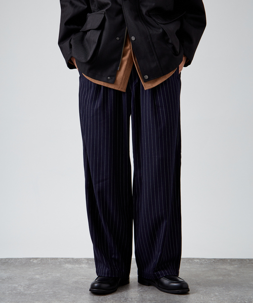 B.C STOCK（ベーセーストック）の「アソート オーバースリーピングパンツ（その他パンツ・メンズ・グレー/チョコ/ブラック/ブラウン/ライトグレー/ネイビー・FREE）」の3枚目の写真