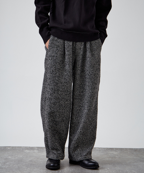 B.C STOCK（ベーセーストック）の「アソート オーバースリーピングパンツ（その他パンツ・メンズ・グレー/チョコ/ブラック/ブラウン/ライトグレー/ネイビー・FREE）」の2枚目の写真