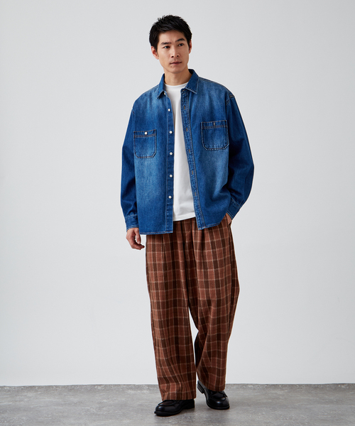 B.C STOCK（ベーセーストック）の「アソート オーバースリーピングパンツ（その他パンツ・メンズ・グレー/チョコ/ブラック/ブラウン/ライトグレー/ネイビー・FREE）」の16枚目の写真