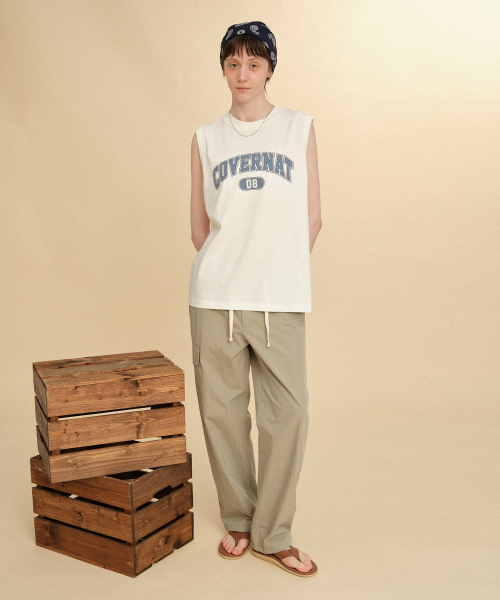 COVERNAT(カバーナット)の「セミワイドストリングカーゴイージーパンツライトカーキ(その他パンツ・レディース・その他・SMALL/MEDIUM/LARGE/X-LARGE)」の15枚目の写真