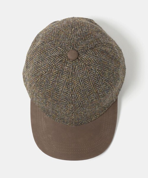 Steven Alan（スティーブンアラン）の「＜TWEEDMILL＞ TWD-LTR BASEBALL CAP/キャップ（キャップ・メンズ・ベージュ/ダークグレー・FREE）」の6枚目の写真
