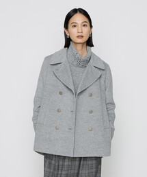 K.T KIYOKO TAKASE | 〔 Sサイズ 〕 【2WAY】アンゴラウール ピーコート(ピーコート)