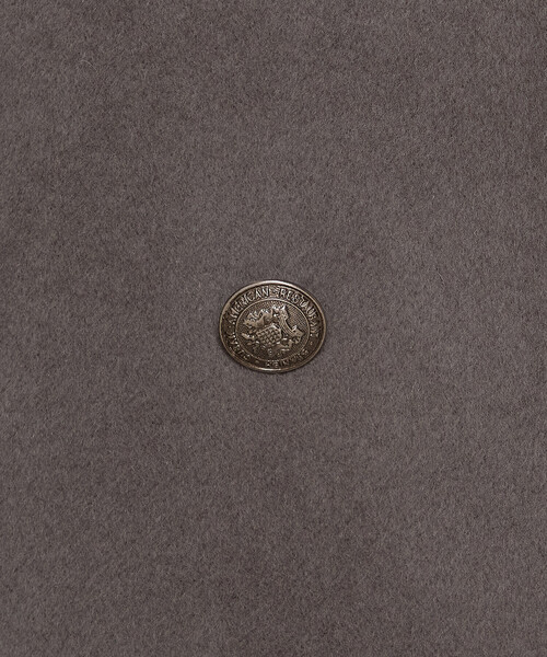 K.T KIYOKO TAKASE（キヨコタカセ）の「〔 Sサイズ 〕 【2WAY】アンゴラウール ピーコート（ピーコート・レディース・グレー・5号）」の15枚目の写真