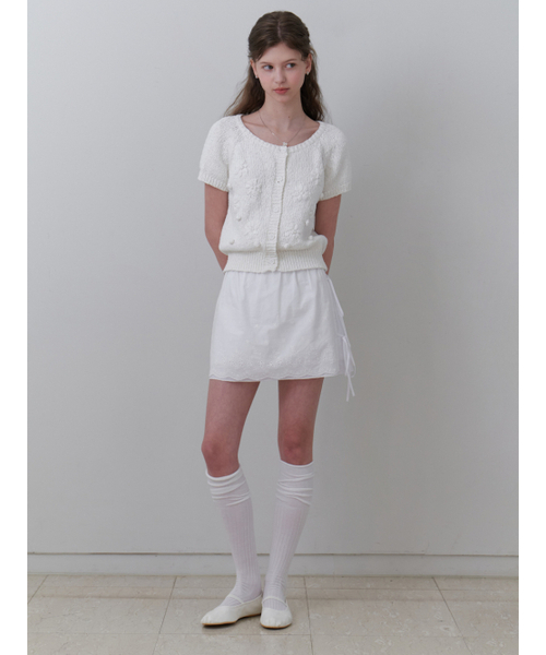 RE_L(リエル)の「April mini skirt (white)(スカート・レディース・その他・SMALL)」の4枚目の写真