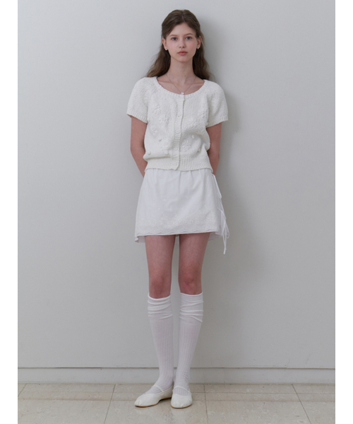 RE_L(リエル)の「April mini skirt (white)(スカート・レディース・その他・SMALL)」の5枚目の写真