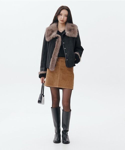 MONGDOL(モンドル)の「ウールカシミヤVネックニットブラックMDKT088BLACK(ニット/セーター・レディース・その他・MEDIUM/SMALL)」の11枚目の写真