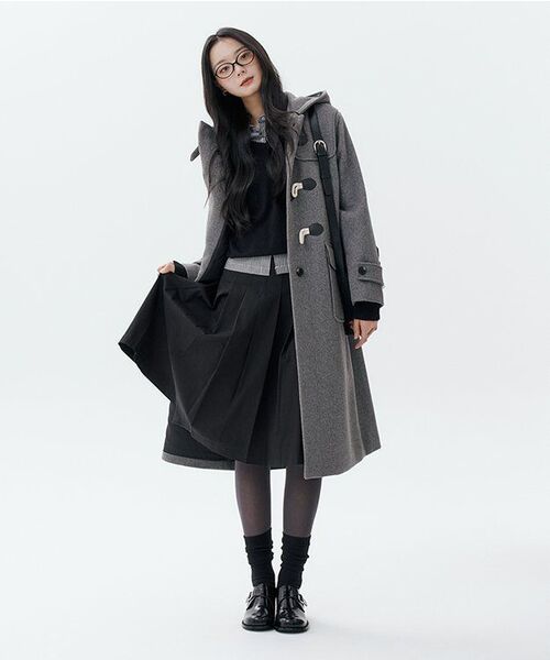 MONGDOL(モンドル)の「ウールカシミヤVネックニットブラックMDKT088BLACK(ニット/セーター・レディース・その他・MEDIUM/SMALL)」の10枚目の写真