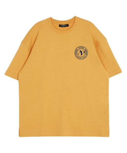 ASTRAL PROJECTION(アストラルプロジェクション)の「エイピー スポーティ エンブレム ラウンドネック 15番手 コットン 半袖Tシャツ_チェダー(Tシャツ/カットソー・レディース・その他・LARGE/X-LARGE)」の2枚目の写真