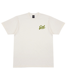 キャリー ロゴ アイボリーグリーン 半袖Tシャツ