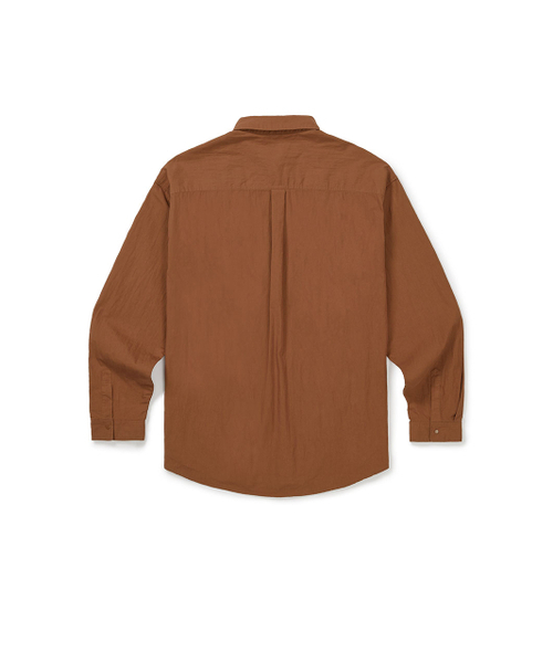 MMLG（エムエムエルジー）の「[Mmlg] WASHED SERIES SHIRT (BRICK)（シャツ/ブラウス・レディース・その他・LARGE/X-LARGE/SMALL/MEDIUM）」の2枚目の写真