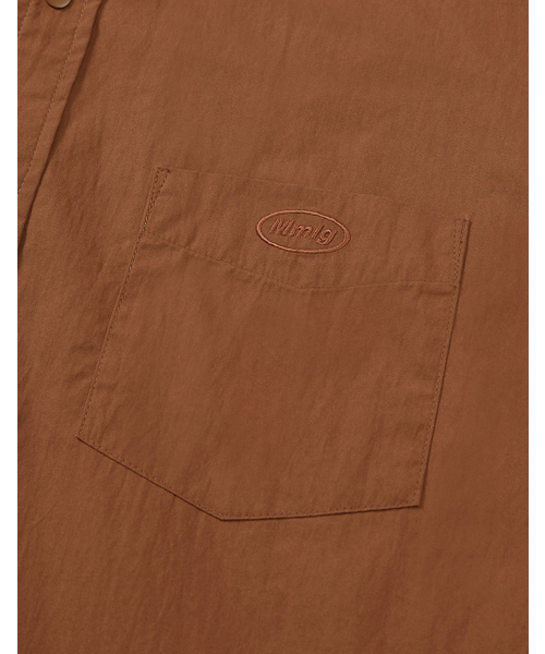 MMLG（エムエムエルジー）の「[Mmlg] WASHED SERIES SHIRT (BRICK)（シャツ/ブラウス・レディース・その他・LARGE/X-LARGE/SMALL/MEDIUM）」の4枚目の写真