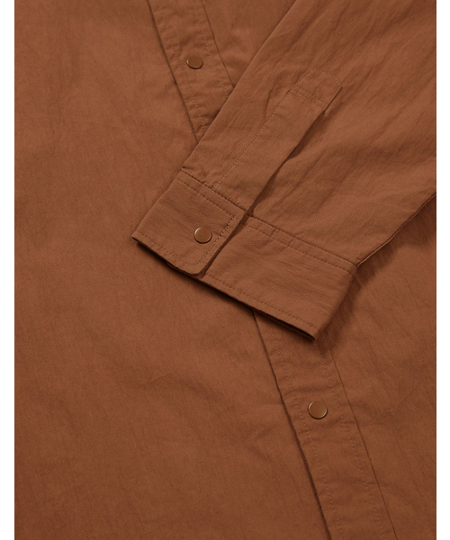 MMLG（エムエムエルジー）の「[Mmlg] WASHED SERIES SHIRT (BRICK)（シャツ/ブラウス・レディース・その他・LARGE/X-LARGE/SMALL/MEDIUM）」の5枚目の写真
