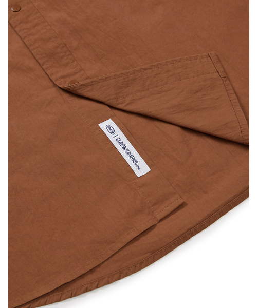 MMLG（エムエムエルジー）の「[Mmlg] WASHED SERIES SHIRT (BRICK)（シャツ/ブラウス・レディース・その他・LARGE/X-LARGE/SMALL/MEDIUM）」の6枚目の写真