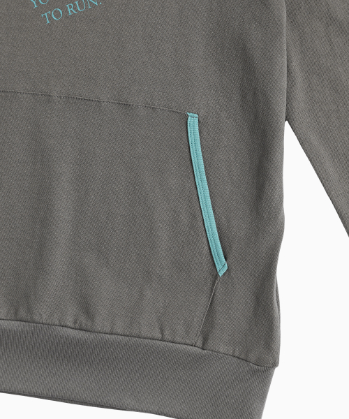 MENASOO(ミナス)の「MNS Track Binding High Neck Hoodie_Gray(パーカー・レディース・グレー・2/1)」の13枚目の写真