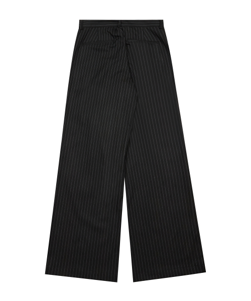 LARTIGENT(ラーティゼン)の「L19 CHECK PLEATS WRAP SET(BLACK)(その他パンツ・レディース・その他・SMALL/MEDIUM)」の3枚目の写真