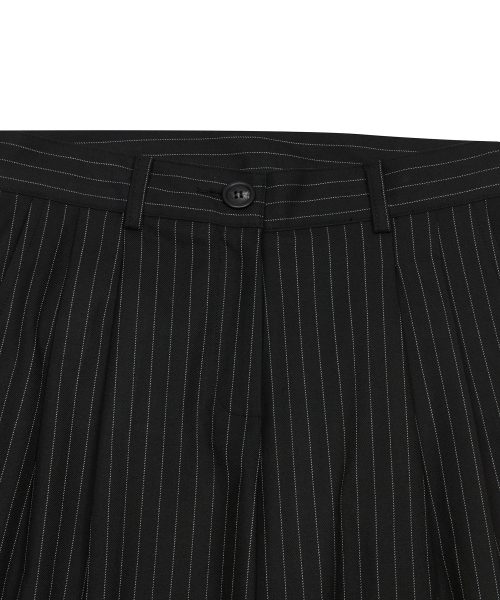 LARTIGENT(ラーティゼン)の「L19 CHECK PLEATS WRAP SET(BLACK)(その他パンツ・レディース・その他・SMALL/MEDIUM)」の5枚目の写真