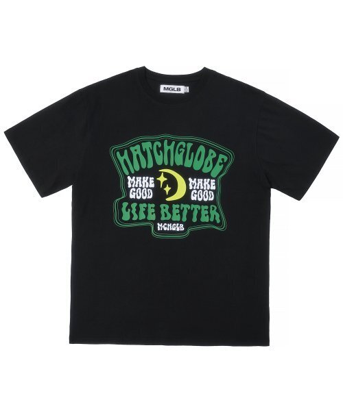 MATCHGLOBE(マッチグローブ)の「ムンスターオーバーサイズTシャツ(ブラック)(Tシャツ/カットソー・レディース・その他・FREE)」の5枚目の写真
