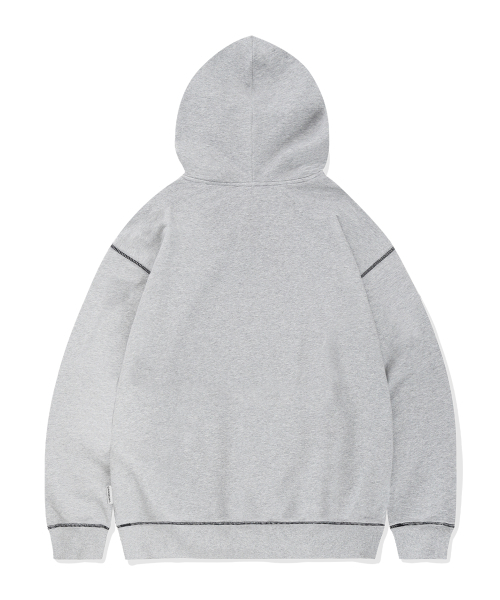 GAINSBORO(ゲインズボロ)の「オンリーダーサウンド フードパーカー_メランジグレー(パーカー・レディース・その他・LARGE/MEDIUM/SMALL/X-LARGE)」の2枚目の写真