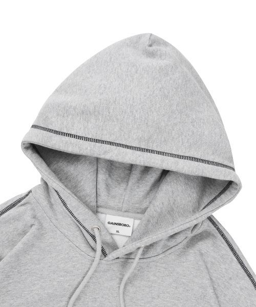 GAINSBORO(ゲインズボロ)の「オンリーダーサウンド フードパーカー_メランジグレー(パーカー・レディース・その他・LARGE/MEDIUM/SMALL/X-LARGE)」の4枚目の写真