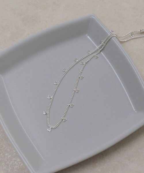 fredy emue（フレディエミュ）の「ハートチェーンアジャストネックレス（ネックレス・レディース・ゴールド/シルバー・FREE）」の6枚目の写真